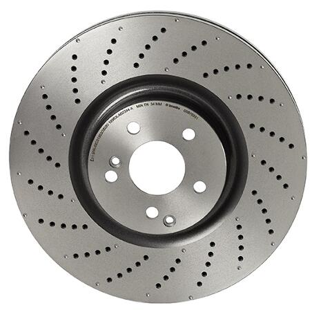 Mercedes Brembo Disc Brake Rotor - Front (360mm) 000421201207